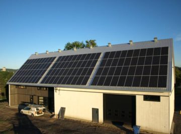 43 KW Grid Tie Commercial Solar Panel Installation